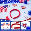 image:imageJOYIN 10 Pcs 4th of July Patriotic Headband American Flag Headbands for Women 4th of July Accessories for Independence Day Memorial Day Veterans Day Honoring Themed Party Favors1 Count Pack of 10