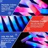 image:imageJOYIN 12 Pcs July 4th Foam Glow Sticks 16 Red White Blue Patriotic LED Sticks with 3 Lightup Modes Glow in the Dark Party Favor Supply for Independence Day Parade Carnival Festive Celebration
