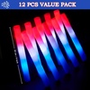 image:imageJOYIN 12 Pcs July 4th Foam Glow Sticks 16 Red White Blue Patriotic LED Sticks with 3 Lightup Modes Glow in the Dark Party Favor Supply for Independence Day Parade Carnival Festive Celebration