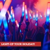 image:imageJOYIN 12 Pcs July 4th Foam Glow Sticks 16 Red White Blue Patriotic LED Sticks with 3 Lightup Modes Glow in the Dark Party Favor Supply for Independence Day Parade Carnival Festive Celebration