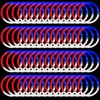 image:imageJOYIN 144 Pcs 4th of July Glow Sticks Bulk Red White Blue 3 Colors in 1 Glow in the Dark Stick Lightup Bracelet Necklace for Kids amp Adults Memorial Independence Day Party Accessory Favor Supply