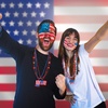 image:imageJOYIN 24 Pcs 4th of July Assorted Patriotic Beaded Necklaces 8 Styles July 4th Red White Blue Beaded Necklace Accessory with Pendants Memorial Independence Day Party Favor Parade Dress Up Supplies