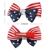 image:imageJOYIN 4 Pcs Patriotic Accessories Set  US American Flag Headband Bandana and 2 Hairpins for Independence Day Memorial Day Veterans Day and Celebrations