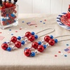 image:imageJOYIN 6 Pcs 4th of July Jumbo Bead Necklaces 44 Red Blue Silver Necklaces Beads for Independence Day Parade Decorations Patriotic Party Favors Supplies Costume Outfit Accessories