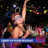 image:imageJOYIN 90 PCS July 4th Glow Sticks Set Red White Blue Patriotic Glow Sticks with Connectors Glow in the Dark Pinwheels Wands Headbands amp Glasses Party Favors for Independence Day Accessory Decor