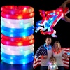image:imageJOYIN 12 PCS 4th of July Red White Blue Glow Sticks amp Light Up Pop Tubes Patriotic Glow Toys Light up Bracelet Necklace Independence Day Party Favors Supplies for Parade Camp Games amp Activities