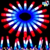 image:imageJOYIN 24Pcs July 4th Foam Glow Sticks Red White Blue Patriotic LED Sticks with 3 Modes Flashing for Kid Adult Glow in The Dark Party Favor Supplies for Independence Day Parade Concert Carnival