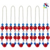 image:imageJOYIN 6 Pcs 4th of July Jumbo Bead Necklaces 44 Red Blue Silver Necklaces Beads for Independence Day Parade Decorations Patriotic Party Favors Supplies Costume Outfit Accessories