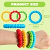 image:imageJOYIN 4Pcs Fidget Bracelet Vibrant colors and multiple tactile sensations Sensory toys for kids with autism Funny Gifts Treasure Box Birthday Gifts amp Party Favors Carnival Prizes Classroom Reward
