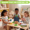 image:imageJOYIN 4Pcs Fidget Bracelet Vibrant colors and multiple tactile sensations Sensory toys for kids with autism Funny Gifts Treasure Box Birthday Gifts amp Party Favors Carnival Prizes Classroom Reward