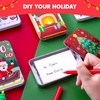 image:imageJOYIN 6PCS Gift Card Holder Boxes Christmas 433 x 26 x 06 Tins Money Cash Holders Unique for Xmas Holiday Birthday Present Decor Party Favors Silver Coin Boxes with Lids in 6 Designs