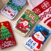 image:imageJOYIN 6PCS Gift Card Holder Boxes Christmas 433 x 26 x 06 Tins Money Cash Holders Unique for Xmas Holiday Birthday Present Decor Party Favors Silver Coin Boxes with Lids in 6 Designs