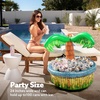 image:imageJOYIN 28 Inflatable Palm Tree Cooler Luau Hawaiian Tropical Beach Themed Party Decorations Blow Up Palm Trees Cooler Outdoor Party Supplies Kids Adults Birthday Party Dcor28