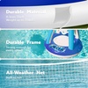 image:imageJOYIN Inflatable Volleyball Net amp Basketball Hoops Pool Float Set Balls Included for KidsAdults Summing Pool Game Floating Summer Floaties Volleyball Court BasketballLDark BlueDark Blue