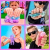 image:imageJOYIN Purple Baby Stress Relief Toy 61Inch Baby Glitter Squishy Toy Slow Rising Toy for Kids amp Adults Soft Squeeze Anxiety Relief Fidget Sensory Toy for Gifts Party Favors OfficeSmallPurplePinkBlue