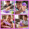 image:imageJOYIN Purple Baby Stress Relief Toy 61Inch Baby Glitter Squishy Toy Slow Rising Toy for Kids amp Adults Soft Squeeze Anxiety Relief Fidget Sensory Toy for Gifts Party Favors OfficePurple