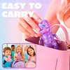 image:imageJOYIN Purple Baby Stress Relief Toy 61Inch Baby Glitter Squishy Toy Slow Rising Toy for Kids amp Adults Soft Squeeze Anxiety Relief Fidget Sensory Toy for Gifts Party Favors OfficeSmallPurplePinkBlue