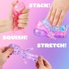 image:imageJOYIN Purple Baby Stress Relief Toy 61Inch Baby Glitter Squishy Toy Slow Rising Toy for Kids amp Adults Soft Squeeze Anxiety Relief Fidget Sensory Toy for Gifts Party Favors OfficeSmallPurplePinkBlue