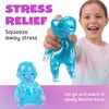 image:imageJOYIN Purple Baby Stress Relief Toy 61Inch Baby Glitter Squishy Toy Slow Rising Toy for Kids amp Adults Soft Squeeze Anxiety Relief Fidget Sensory Toy for Gifts Party Favors OfficeBlue
