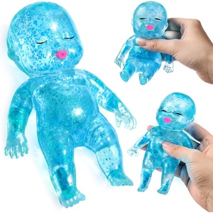 image:imageJOYIN Purple Baby Stress Relief Toy 61Inch Baby Glitter Squishy Toy Slow Rising Toy for Kids amp Adults Soft Squeeze Anxiety Relief Fidget Sensory Toy for Gifts Party Favors OfficeBlue