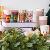 image:imageJOYIN 100PCS 9oz Christmas Disposable Paper Cups Xmas Drinking Party Cups Bulk with Christmas Elements and Holiday atmosphere for Chocolate Coffee Cold Beverage Holiday Tableware Party SuppliesCute