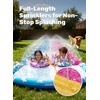 image:imageJOYIN 225ft Water Slides and 2 Bodyboards Lawn Water Slide Summer Slip Waterslides Water Toy with Build in Sprinkler for Backyard Outdoor Water Fun for KidsBlue  Pink