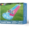 image:imageJOYIN 225ft Water Slides and 2 Bodyboards Lawn Water Slide Summer Slip Waterslides Water Toy with Build in Sprinkler for Backyard Outdoor Water Fun for KidsBlue  Pink