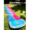 image:imageJOYIN 225ft Water Slides and 2 Bodyboards Lawn Water Slide Summer Slip Waterslides Water Toy with Build in Sprinkler for Backyard Outdoor Water Fun for KidsBlue  Pink