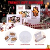 image:imageJOYIN 36 PCS Christmas Cookie Boxes for Gift Giving 875 x 575 x 275 Xmas Holiday White Bakery Treat Boxes Containers with Window for Pastries Cupcakes Chocolate Candy Brownies Donuts36
