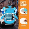 image:imageJOYIN Halloween Whale Trunk Or Treat Car Decorations Spooky Whale Car Decor Kit with Balloons Streamer for SUV Indoor Outdoor Halloween Party for Garage Lawn Archway Haunted House
