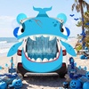 image:imageJOYIN Halloween Whale Trunk Or Treat Car Decorations Spooky Whale Car Decor Kit with Balloons Streamer for SUV Indoor Outdoor Halloween Party for Garage Lawn Archway Haunted House
