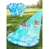image:imageJOYIN 225ft Water Slides and 2 Bodyboards Lawn Water Slide Summer Slip Waterslides Water Toy with Build in Sprinkler for Backyard Outdoor Water Fun for KidsBlue  Light Blue