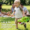 image:imageJOYIN Dinosaur Toys for Kids 18M Dinosaur Carrier Truck with 3 Rubber Car Vehicles Internal Slide Rails Todder Toys with Music amp Lights Birthday Gifts for 2 3 4 Year Old Boys Girls