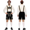 image:imageSpooktacular Creations Mens German Bavarian Oktoberfest Costume Set Beer Costume Hat for Adults Halloween and Beer FestivalDark