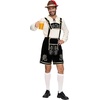 image:imageSpooktacular Creations Mens German Bavarian Oktoberfest Costume Set Beer Costume Hat for Adults Halloween and Beer FestivalDark