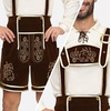 image:imageSpooktacular Creations Mens German Bavarian Oktoberfest Costume Set Beer Costume Hat for Adults Halloween and Beer FestivalDark Brown