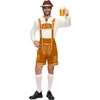 image:imageSpooktacular Creations Mens German Bavarian Oktoberfest Costume Set Beer Costume Hat for Adults Halloween and Beer FestivalGinger