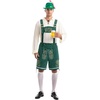 image:imageSpooktacular Creations Mens German Bavarian Oktoberfest Costume Set Beer Costume Hat for Adults Halloween and Beer FestivalGreen