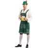 image:imageSpooktacular Creations Mens German Bavarian Oktoberfest Costume Set Beer Costume Hat for Adults Halloween and Beer FestivalGreen