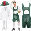 image:imageSpooktacular Creations Mens German Bavarian Oktoberfest Costume Set Beer Costume Hat for Adults Halloween and Beer FestivalGreen