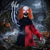 image:imageJOYIN Halloween Outdoor Animatronic Clown Groundbreaker Decorations HalfBody Clown Groundbreaker with Motion and LightUp Eyes for Outside Decor Graveyard Yard Lawn Haunted House Props