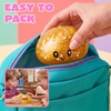 image:imageJOYIN Golden Gliter Stress Relief Toy PectinFilled Basic Squeeze Stress Balls QuickRising Squishy Fidget Sensory Toy for Adults and Kids Birthday Gifts Office Desk Party FavorsSparkly Golden