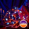 image:imageJOYIN 197FT 30 LED Halloween String Lights with Ghost amp Pumpkin 3D Designs Battery Operated Timer amp 8 Lighting Modes Spooky Indoor Outdoor Halloween Decorations for Party Yard Porch PatioPumpkin and Ghost String lights set