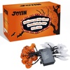 image:imageJOYIN 197FT 30 LED Halloween String Lights with Ghost amp Pumpkin 3D Designs Battery Operated Timer amp 8 Lighting Modes Spooky Indoor Outdoor Halloween Decorations for Party Yard Porch PatioPumpkin and Ghost String lights set