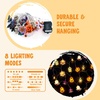 image:imageJOYIN 197FT 30 LED Halloween String Lights with Ghost amp Pumpkin 3D Designs Battery Operated Timer amp 8 Lighting Modes Spooky Indoor Outdoor Halloween Decorations for Party Yard Porch PatioMultiple Character String lights set