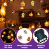 image:imageJOYIN 197FT 30 LED Halloween String Lights with Ghost amp Pumpkin 3D Designs Battery Operated Timer amp 8 Lighting Modes Spooky Indoor Outdoor Halloween Decorations for Party Yard Porch PatioMultiple Character String lights set